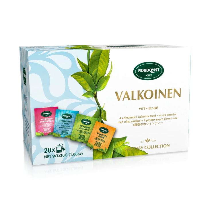 Hvit te assortert - Kaffe og te - 6413446000987 - 1