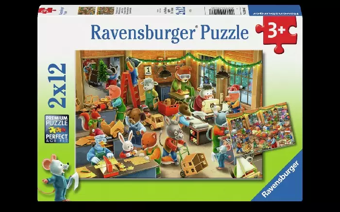 Palapeli Christmas toy factory - Småbarns puslespill - 4005555040477 - 1