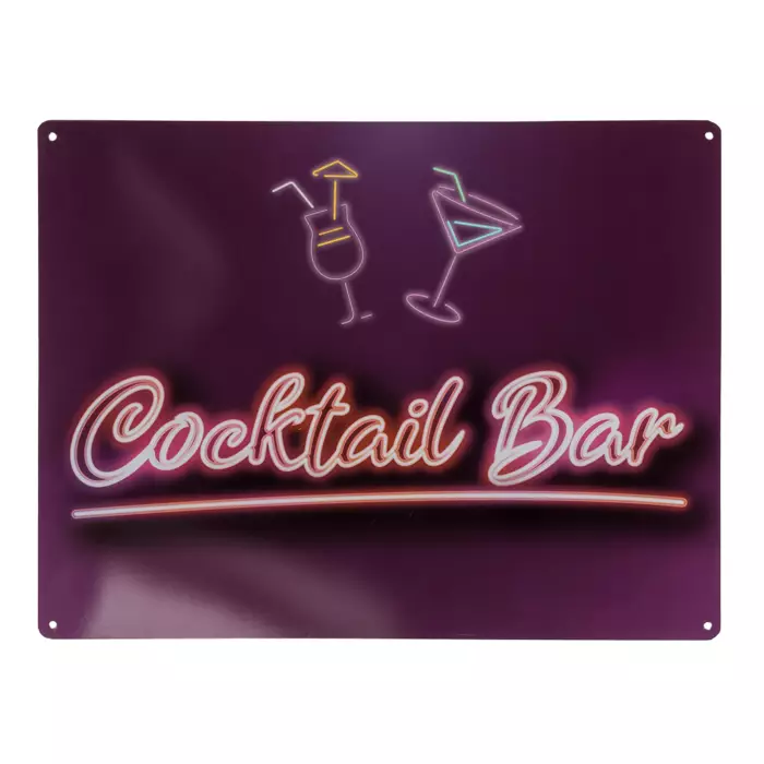 Metallikyltti Coctail Bar - Aikuisten hupailu - 4029811476077 - 1