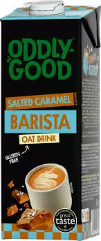 Kaurajuoma Kahviin Salted Caramel Oddlygood Barista - Vegaaniset elintarvikkeet - 6430081490447 - 1