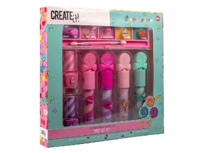 Meikkisetti repussa Create it! - Lasten meikit - 8791668010697 - 1