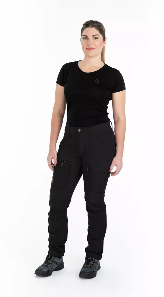 Anar Gahta Curved Naisten Retkeilyhousu Musta - Anar tur- og fjellklær - 6438014277967 - 2