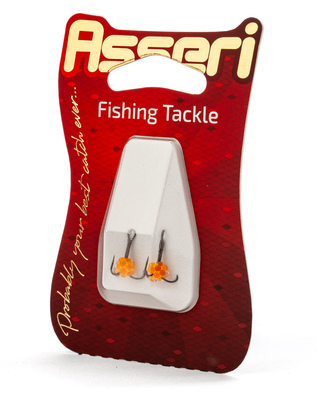 3-haarakoukku Caviar N12 2kpl - Pilkit - 4741555033438 - 2