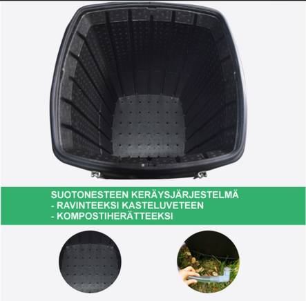 Green Land 110l lämpökompostori - Kompostituotteet - 6438014354828 - 2
