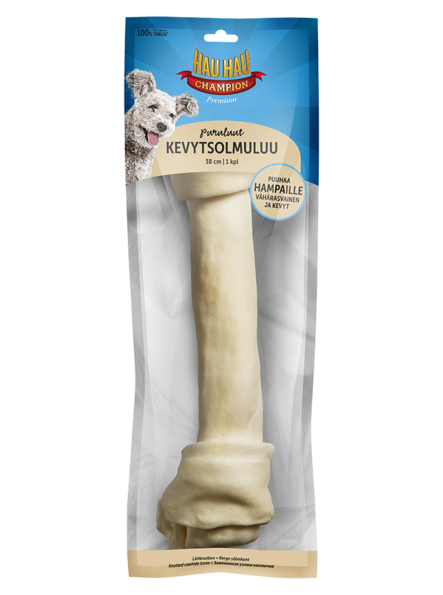 Hau-Hau Champion kevytsolmuluu 38 cm - Koiran puruluut - 6420140901618 - 1