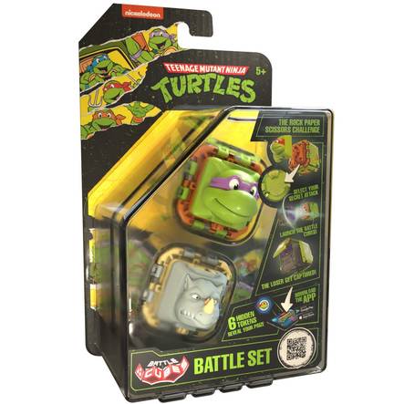 Ninja Turtles Donatello taistelukuutio 2pack - Leikkiammukset - 8411936722478 - 1