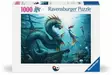 Palapeli Enchanted Depths Dragon Mermaid - 1000 brikkers puslespill - 4005555014348 - 1