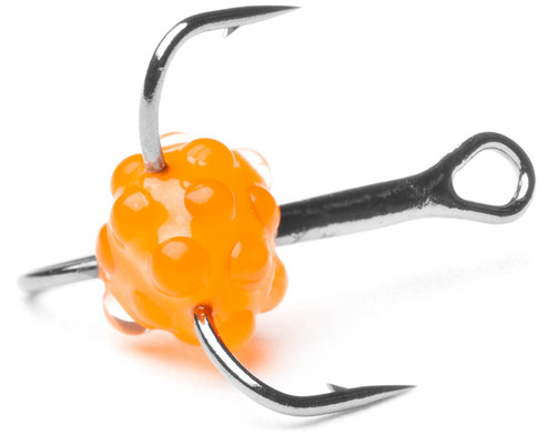 3-haarakoukku Caviar N12 2kpl - Pilkit - 4741555033438 - 1