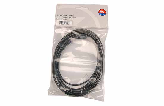 Auto- ja venejohto RKUB 2.5mm² musta - Auton liittimet ja sähköjohdot - 7317153682278 - 1