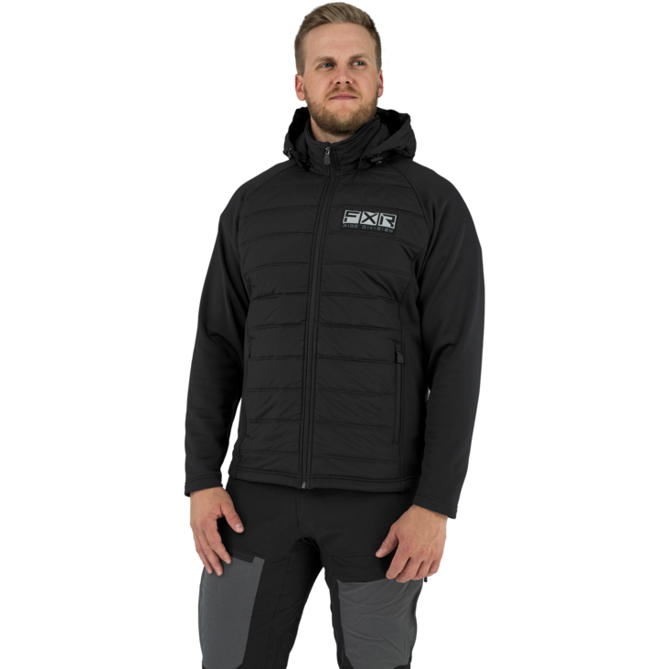 FXR Takki Podium Hybrid Quilted Hoodie - Miesten paidat ja housut - 841921636318 - 1