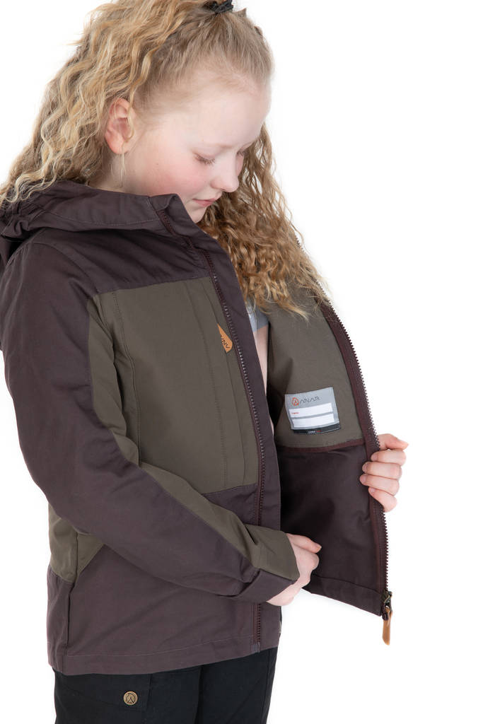 Lasten ulkoilutakki Anar Manna Jr Lila - Anar retkeily- ja vaellusvaatteet - 6438014274768 - 1