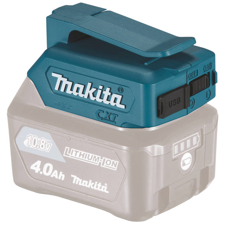 Makita batteriadapter CXT 12v - Verktøybatterier og ladere - 088381825108 - 1