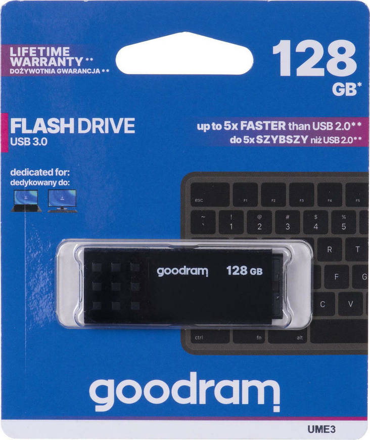 Minnepinne 128GB usb 3.0 - Minnekort og minnepinner - 5908267935798 - 1