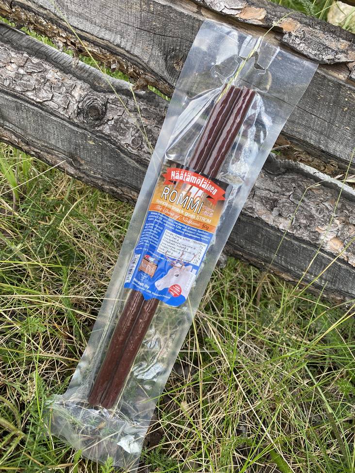 Näätämöläinen Rommi Poropätkä 50g - Näätämöläinen kestomakkarat - 6430065850168 - 1