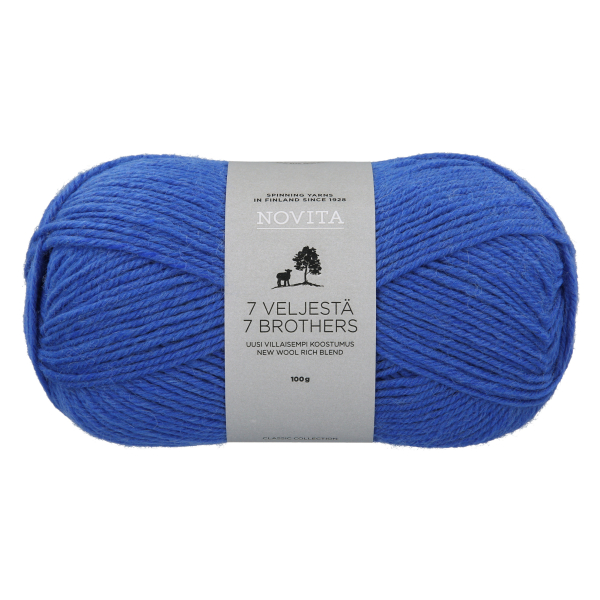 Lanka 7 Veljestä 100g Novita - Novita 7 Veljestä langat - 6412618201238 - 1
