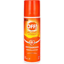 Off Active Myggspray Aerosol 65ml - Insektsmidler - 6414400022038 - 1