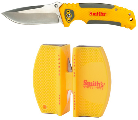 Taittoveitsi ja veitsenteroitin Smith´s - Veitset ja teroittimet - 027925510148 - 1