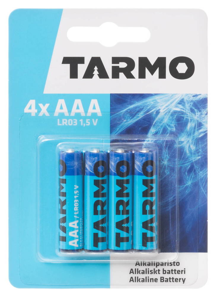 Tarmo AAA paristo, 4kpl - Paristot - 6410413077768 - 1