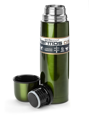 Termospullo 0,8l vihreä - Termokset - 4741555019838 - 1