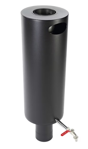 Piippusäiliö pyöreä 25l 115mm - Piiput - 5900856708318 - 1