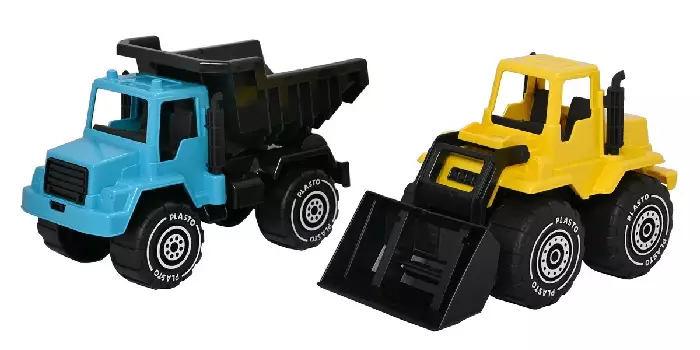 Työkoneajoneuvo Plasto - Hiekkalelut - 6410310416288 - 1