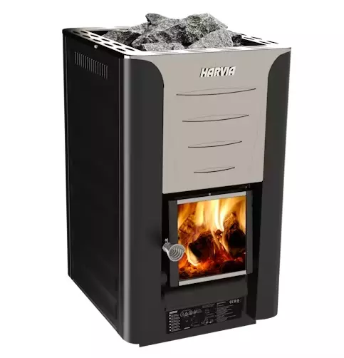 Harvia Pro 20 black puukiuas - Saunan puukiukaat - 6417659036528 - 1