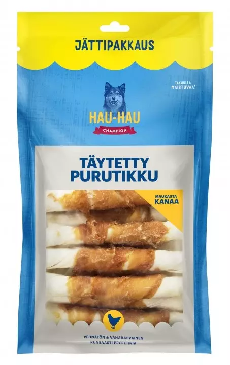 HHC Purutikku Täytetty 13cm 600g - Hund tyggebein - 6430056889078 - 1