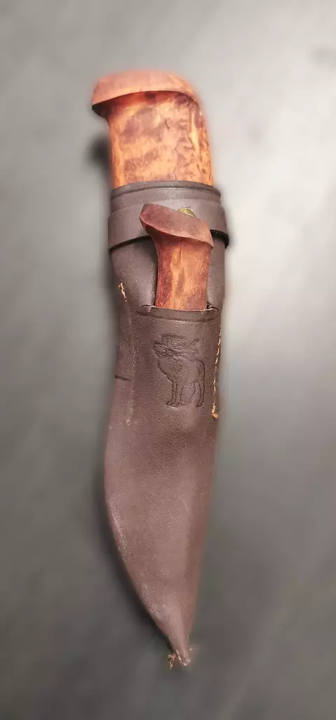 Kivimäki kniv No 33 To-delt jaktkniv - Kivimäen Puukkopaja kniver - 3912300005388 - 1