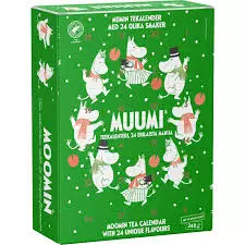 Nordqvist Muumi Teejoulukalenteri - Kahvit ja teet - 6413440199908 - 1