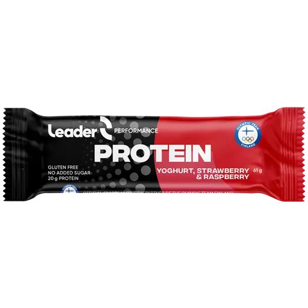 Proteiinipatukka Leader Performance 61g - Protein- og energibarer - 6430080441778 - 1