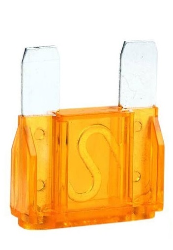 Laattasulake 5A oranssi 10kpl - Auton sulakkeet - 5903293022269 - 1