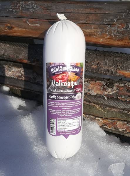 Näätämöläinen Valkosipuli - Näätämöläinen kokolihatuotteet - 6430065850489 - 2