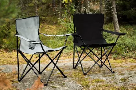 Retkituoli Kokoontaittuva käsinojilla - Retkipöydät ja tuolit - 6410412216779 - 1