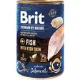 Koiran kalapatee Brit Premium by Nature Fish with Fish Skin - Koiran makupalat ja kuivatut herkut - 8595602561889 - 1