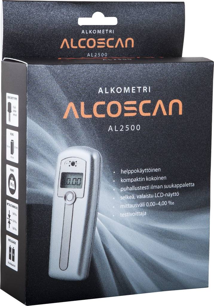 Alkometer Alcosan AL2500 - Andre skjønnhets- og helsepleieapparater - 6417196774099 - 2