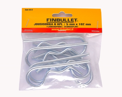 Jousisokka 5x102mm 6kpl - Aisalukot - 6438152035139 - 1