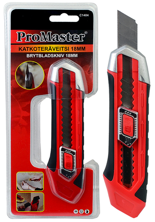 Katkoteräveitsi 18mm - Sahat, veitset ja viilat - 6420286814049 - 1
