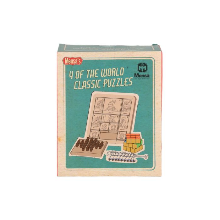 Mensa puslespill 4-sett - Gåtespill - 6410416199009 - 1