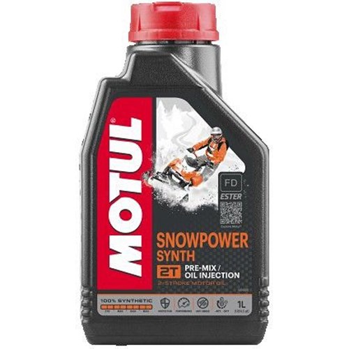 Motul snøkraft synth 2t 1l - 2-t snøscooteroljer - 3374650277899 - 1