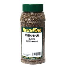 Mustapippuri rouhe 540g - Mausteet - 6430022152199 - 1