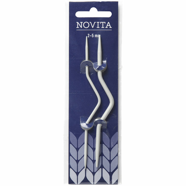 Novita hjelpestikker 2stk - Strikkepinner - 6412619699119 - 1