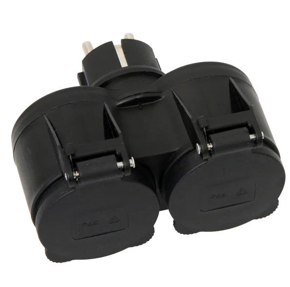 Opal fordelingsboks 2-delt - Stikkontakter og adaptere - 6413821240489 - 1