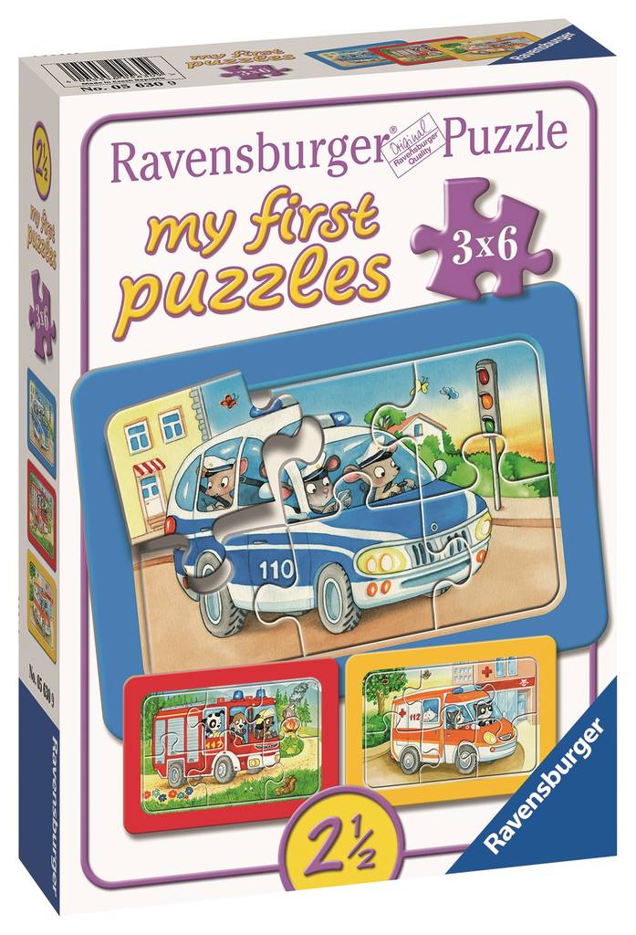 Palapeli Animals in Action - Pienten lasten palapelit - 4005556056309 - 1