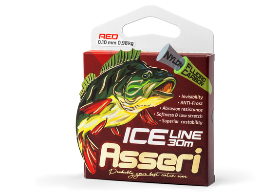 Pilkeline Asseri Ice Line 30m - Pilkesnører - 4741555001529 - 1