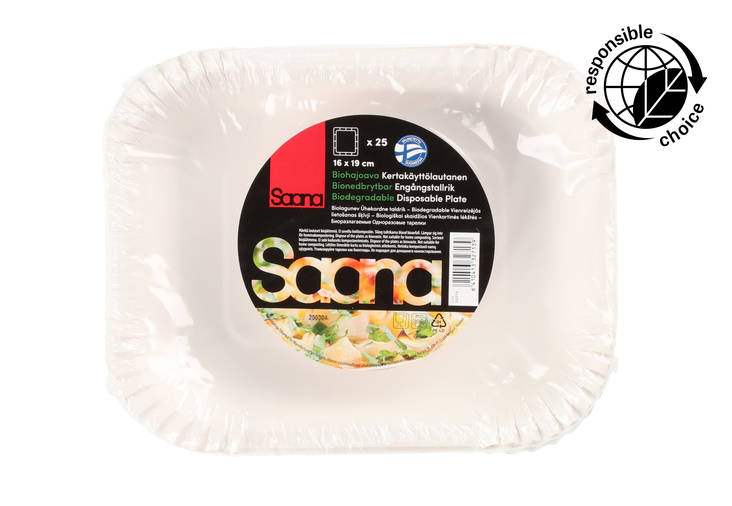 Saana Bio grilltallerken - Engangstallerkener - 6410413327139 - 1