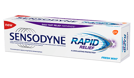 Sensodyne Rask Lindring - Tannkremer og munnskyll - 5054563032119 - 1