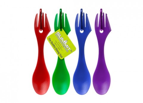 Summit lusikka-haarukka muovinen - Retkiastiat - 5035288153839 - 1