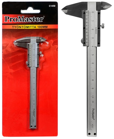 Skyvelære 100mm - Måle- og merkingsverktøy - 6420286011059 - 1
