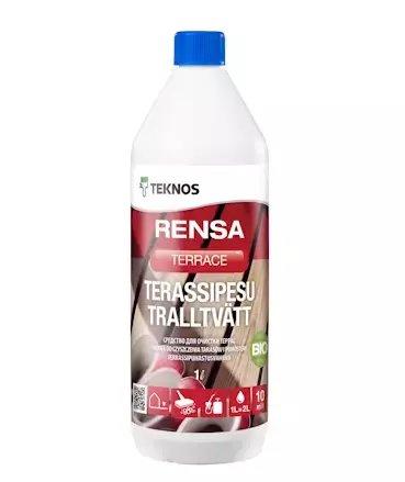 Terassipesu Rensa Terrace 1l - Kodin yleispuhdistusaineet  - 6414621111399 - 1