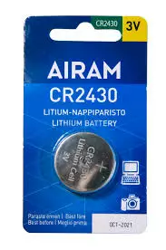 Airam CR2430 Litium Nappiparisto 3V - Paristot - 6435200230829 - 1